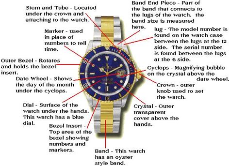 rolex watch case parts|Rolex watch parts diagram.